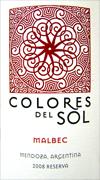Colores del Sol - Malbec Reserva Mendoza 2023