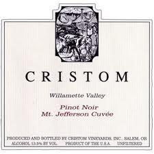 Cristom - Pinot Noir Willamette Valley Mt. Jefferson Cuve 2021