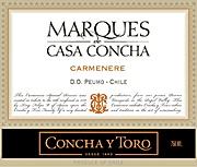 Concha y Toro - Marqus de Casa Concha Carmnre Rapel Valley 2020